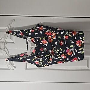 Lands End underwire swim top 18W Long